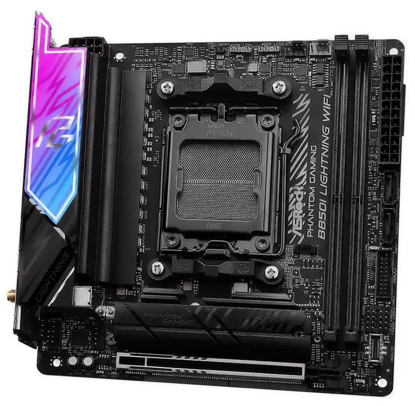 Montaje Placa Base ASRock B850I Lightning WIFI Coslada Informático Coslada - Montaje Placa Base ASRock B850I Lightning WIFI Coslada